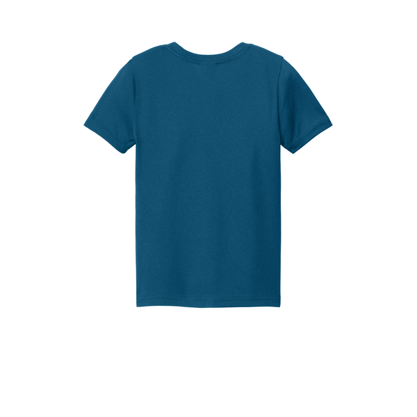 Port & Company® Heather Recycled Poly/Poly Performance Youth Tee
