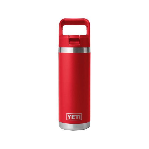 YETI® Rambler® Water Bottle with Color Matched Straw Cap, 18 oz.