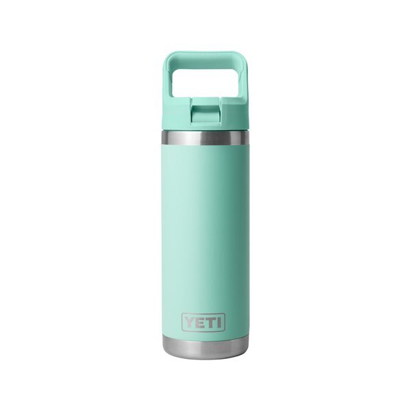 YETI® Rambler® Water Bottle with Color Matched Straw Cap, 18 oz.