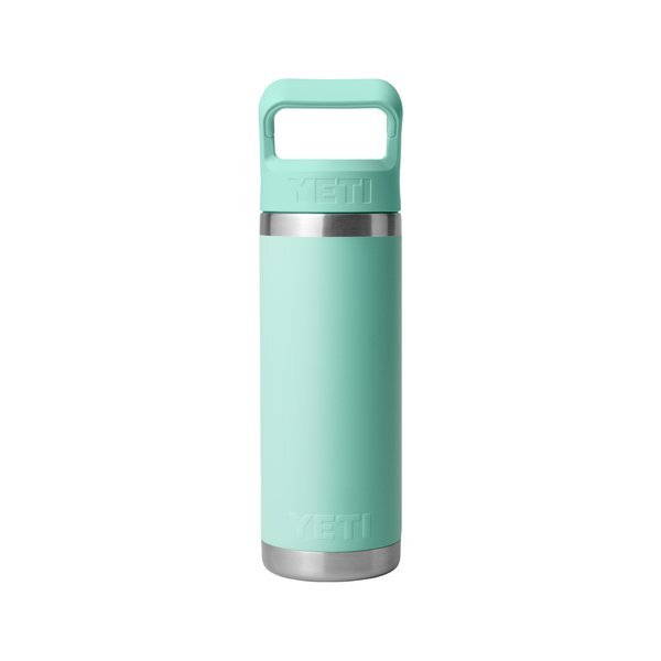 YETI® Rambler® Water Bottle with Color Matched Straw Cap, 18 oz.