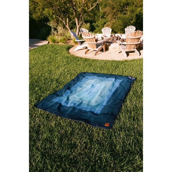 Slowtide® 100% Recycled Fleece Camp Blanket, 58" x 72"