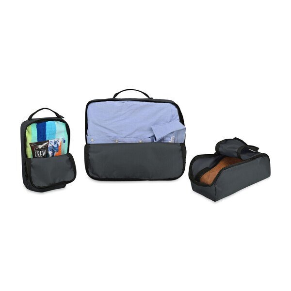 Renew rPET 3 Piece Packing Cube Set