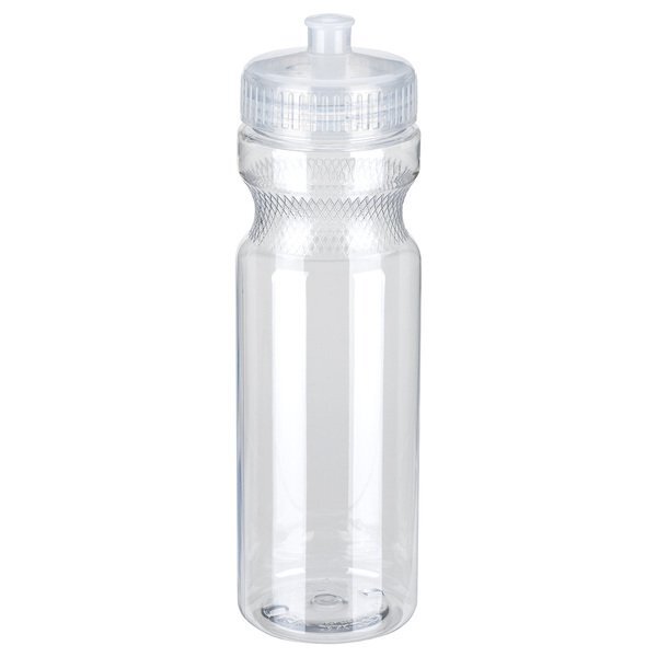 Prologue PET Sports Bottle w/ Push Pull Lid, 28oz.