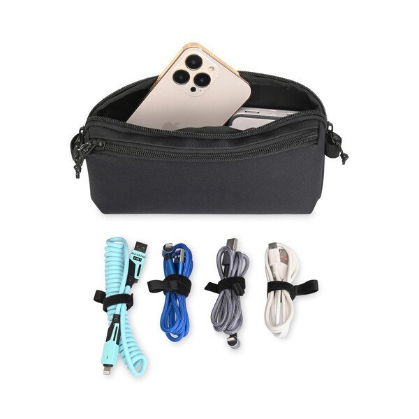 Newton Electronics Cord Management rPET Pouch