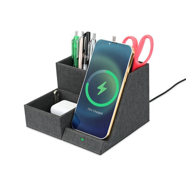 Eden Wireless Charging Desk Organizer