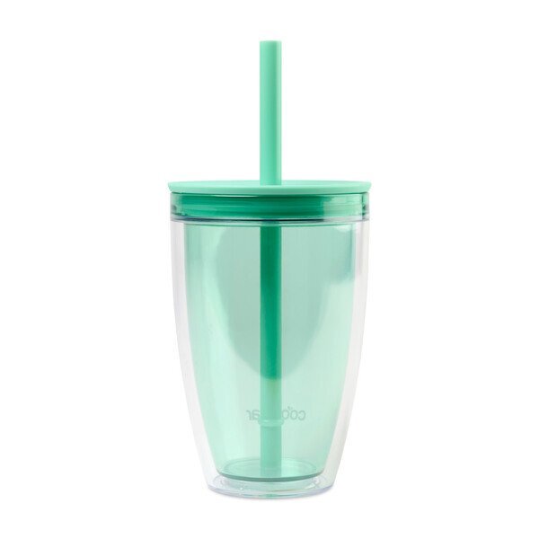 Cool Gear® Oasis Straw Tumbler, 14oz.