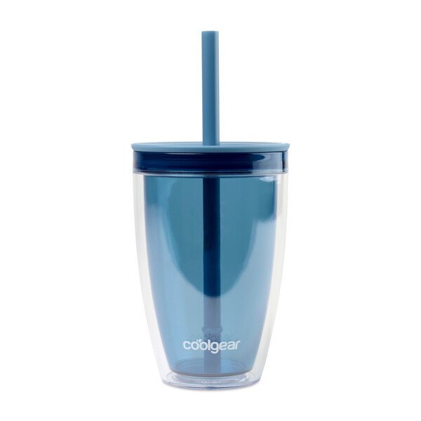 Cool Gear® Oasis Straw Tumbler, 14oz.