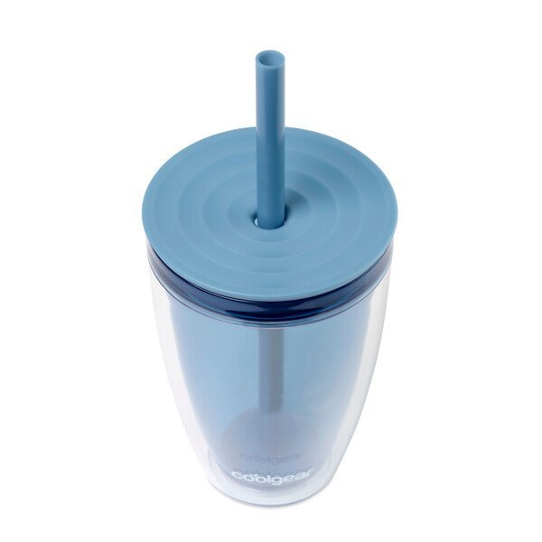 Cool Gear® Oasis Straw Tumbler, 14oz.