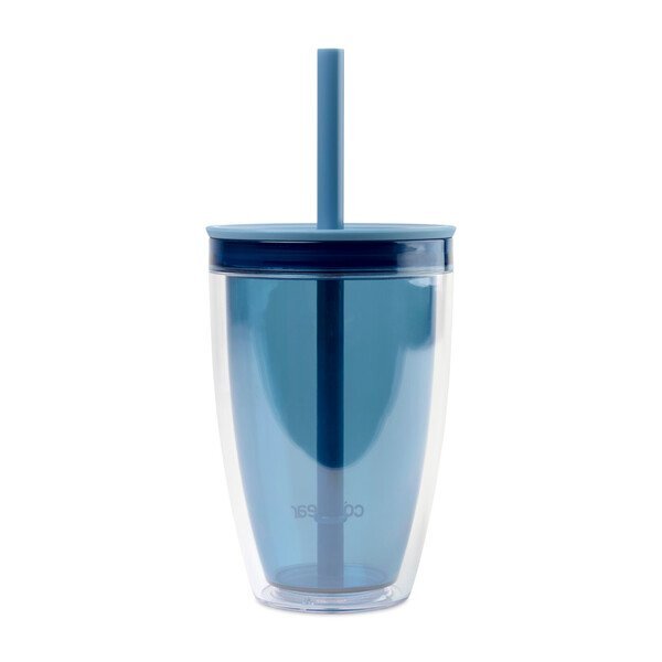 Cool Gear® Oasis Straw Tumbler, 14oz.