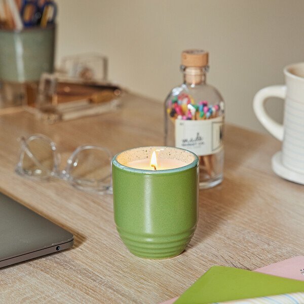 Modern Sprout® Garden Vibes Candle Mint Planter