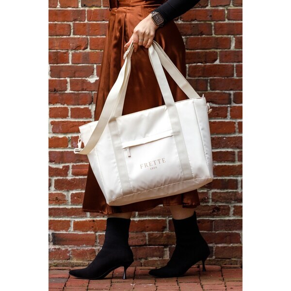 Skyler rPET Twill Work to Weekend Laptop Tote