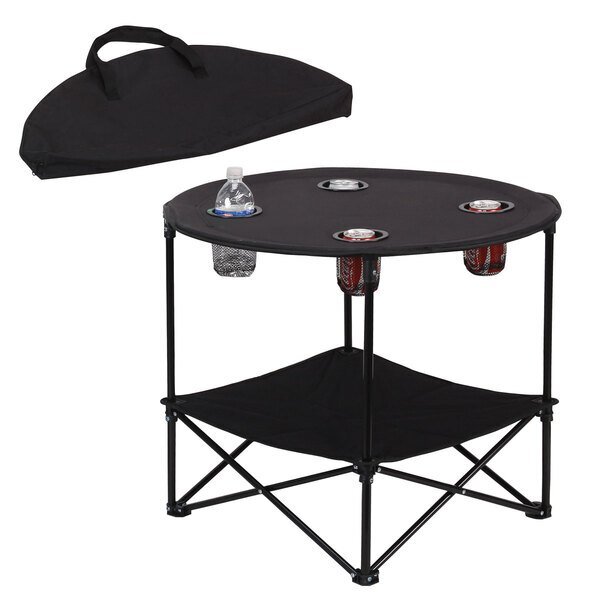 Polyester 2-Tier Folding Table