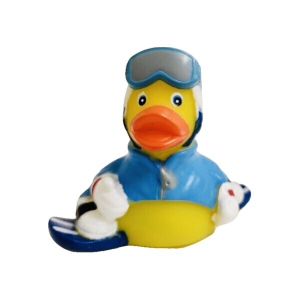 Snow Boarding Rubber Duck