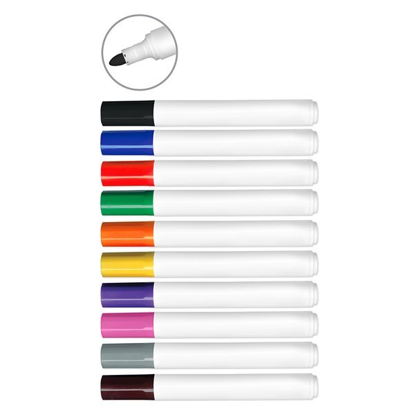 Broadline Dry Erase Marker - Low Odor Bullet Tip