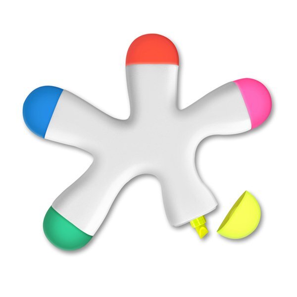 Five Color Fun Highlighter