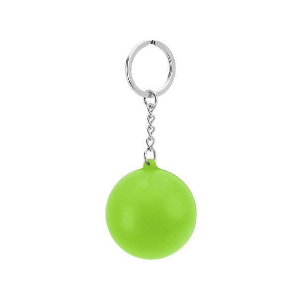 Round PU Stress Reliever Key Chain