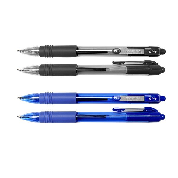 Zebra Z-Grip Retractable Ballpoint Pen