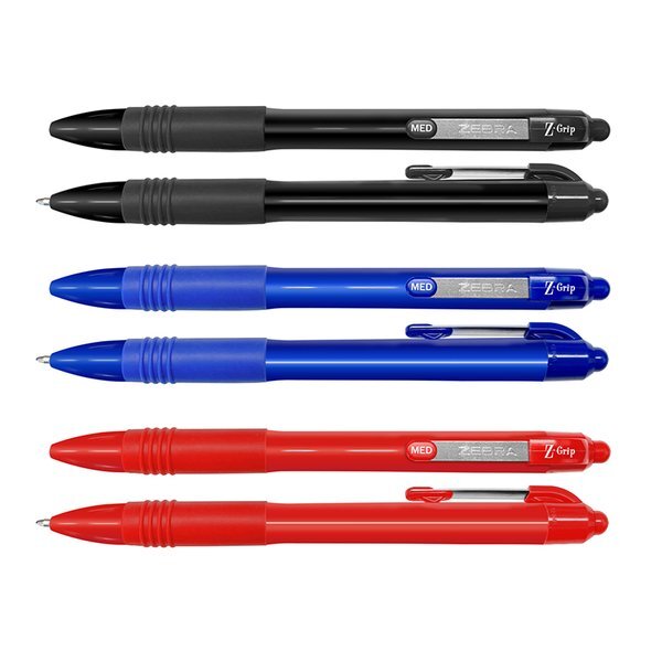 Zebra Z-Grip Recycled Retractable Ballpoint Pen