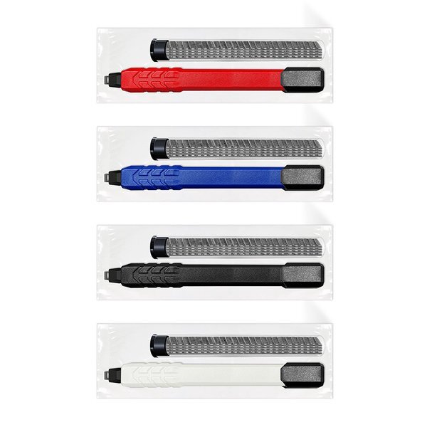 Mechanical Carpenter Pencil with 4 Refill Leads