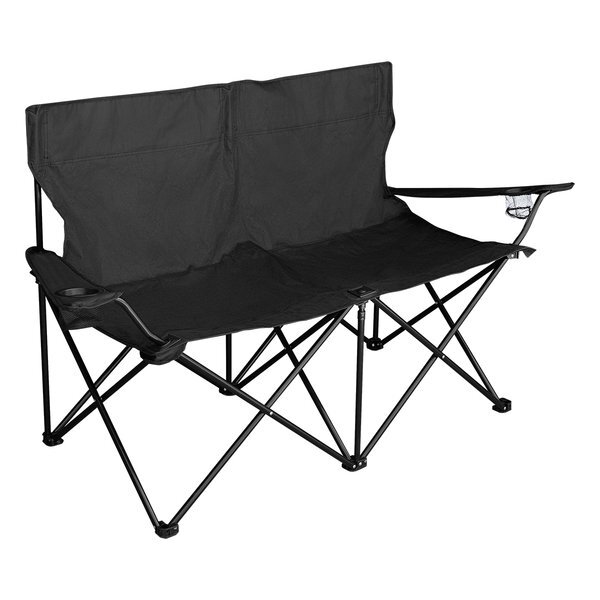 Double Take rPET Folding Chair for Two w/ Carrying Bag
