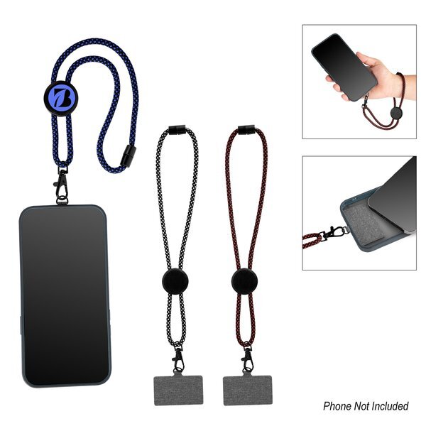 Phone Tether rPET Wristlet