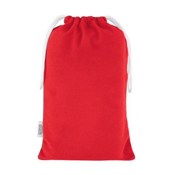 Sand-Free rPET Beach Towel w/ Pouch, 35" x 63"