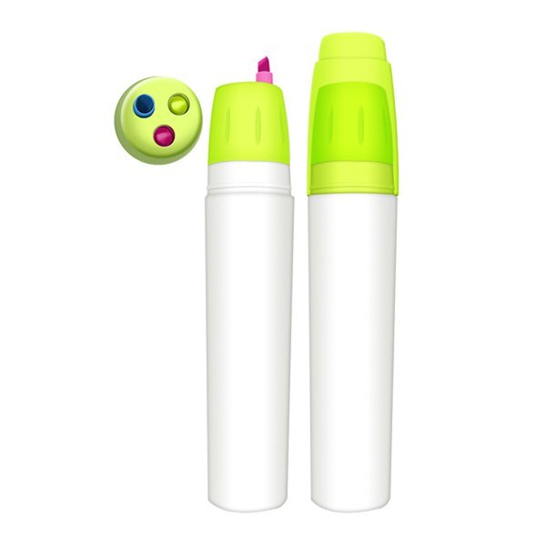 Bullet Twist Action 3 in 1 Highlighter