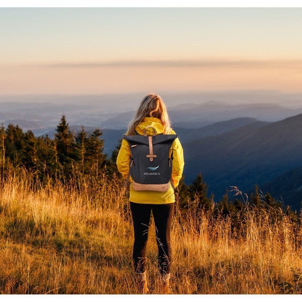 EarthTrendz™ rPET Rolltop Backpack