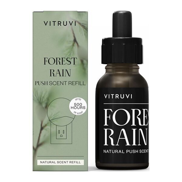 Vitruvi® Plug-In Wall Diffuser Bundle w/ Forest Rain Scent Refill