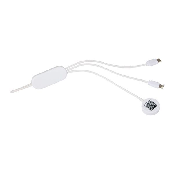 Allcord 5-in-1 Charging Cable w/ Apple Watch Charger