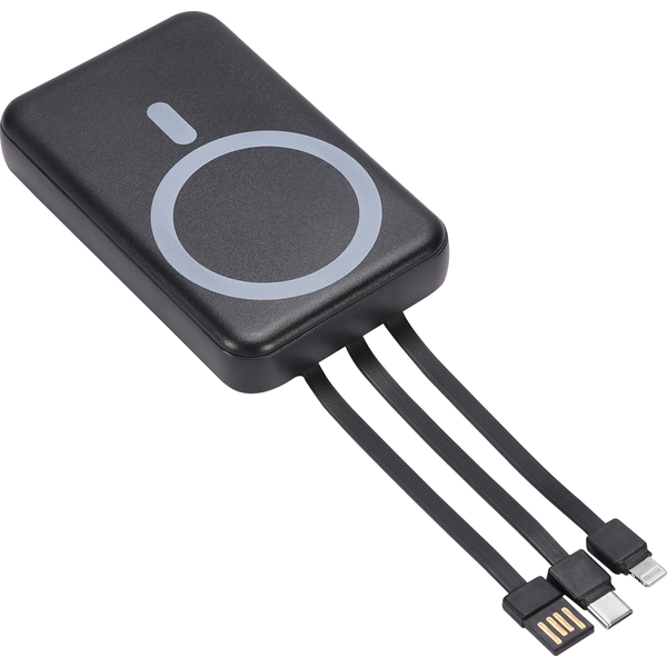 Wireless Charger & Power Bank, 10000mAh