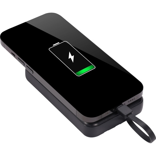 Wireless Charger & Power Bank, 10000mAh