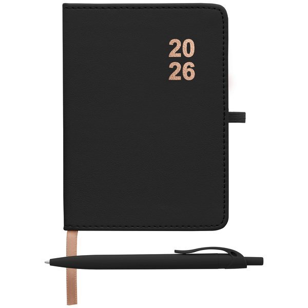 Premium 2026 Weekly Planner with Scripps Softy Pen Set