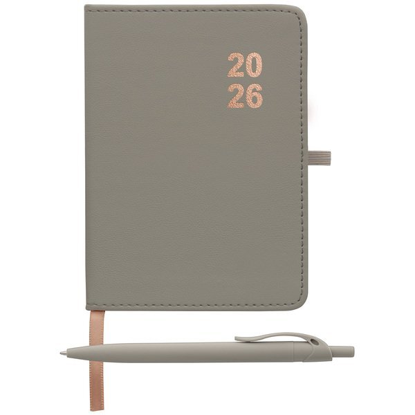 Premium 2026 Weekly Planner with Scripps Softy Pen Set