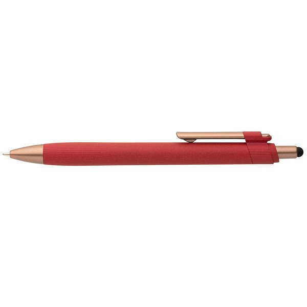 York Recycled Plastic Bronze Trim Stylus Ballpoint Pen