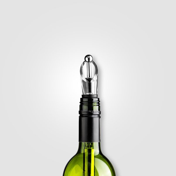 Neve Recycled Stainless Steel Wine Chiller Set & Gift Box, 2 Piece