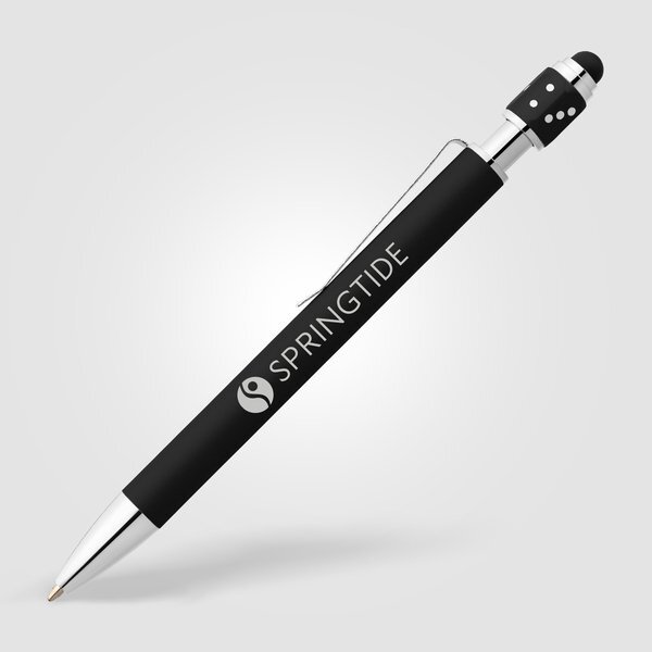 Ace Recycled Aluminum Hex-Dice Spinner Pen