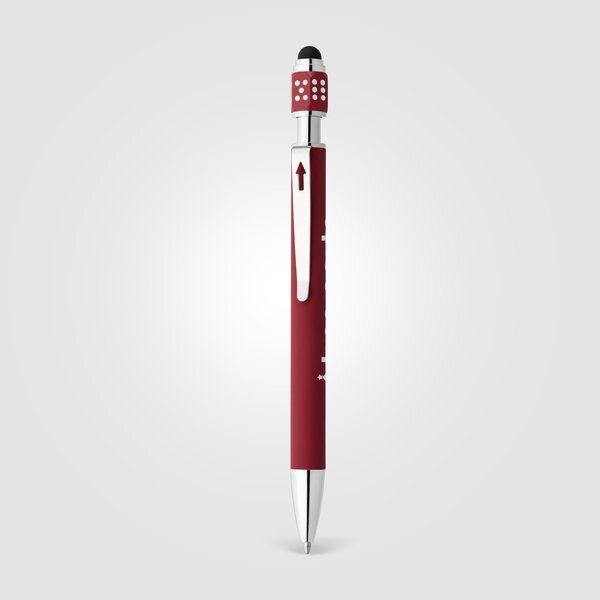 Ace Recycled Aluminum Hex-Dice Spinner Pen