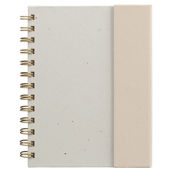 Halden B6 FSC Paper Sticky Note Spiral Notebook, 5.59" x 6.97"