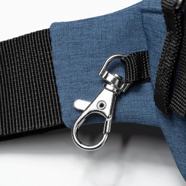 Helsinki rPET Anti-Theft Hook-Zip Waist Bag