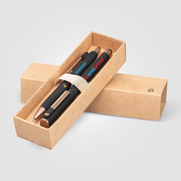 York Recycled Retractable Pen Gift Set