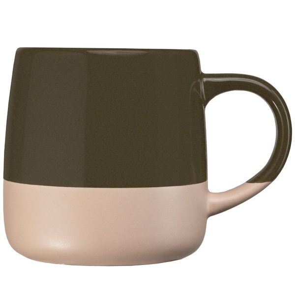 Atlas Ceramic Color Block Mug, 15 oz.