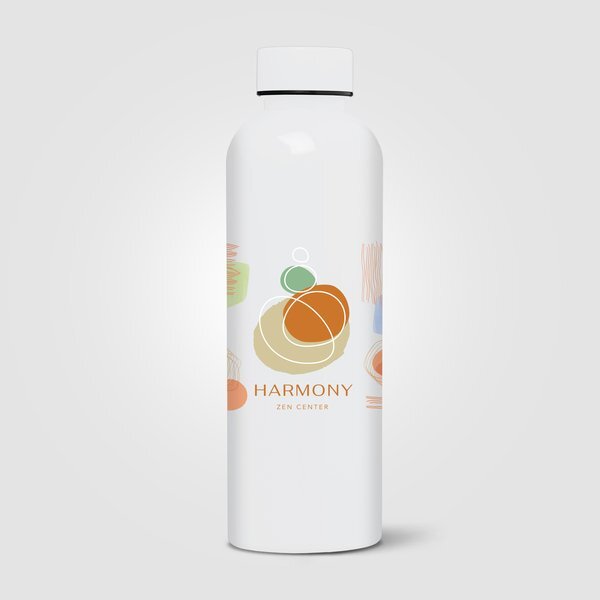 Norden rPET Glossy Monochrome Leakproof Bottle, 23 oz.