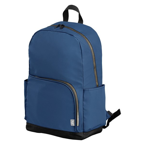 Kora rPET Dual Pocket Gold-Zip 15" Laptop Backpack