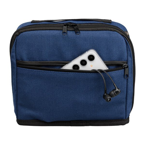 Odyssey Recycled Cotton Tech Organizer Zippered Pouch