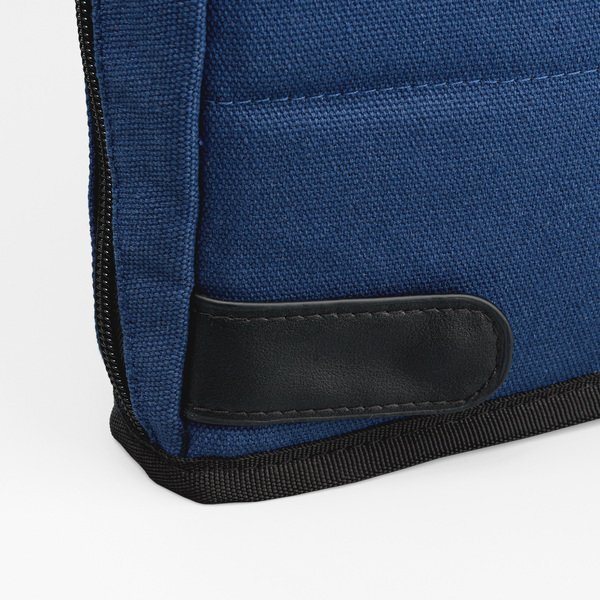 Odyssey Recycled Cotton Tech Organizer Zippered Pouch