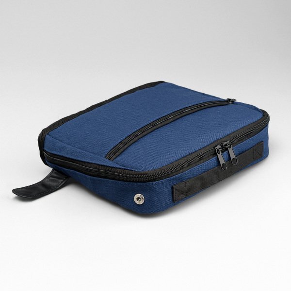 Odyssey Recycled Cotton Tech Organizer Zippered Pouch