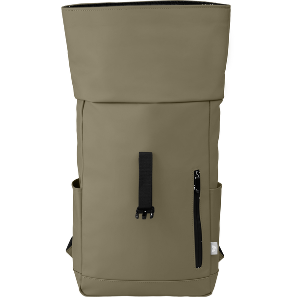 Malmö rPET Waterproof Zipper 15" Laptop Rolltop Backpack