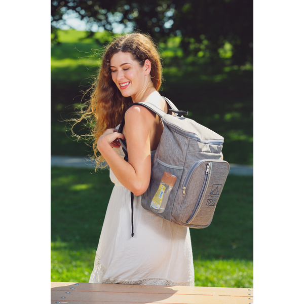 Woodland Polyester Cooler Backpack