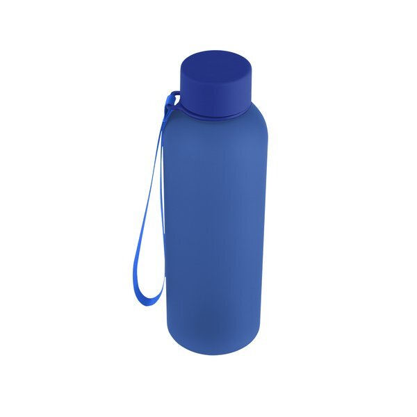 Morgan rPET Rubberized Bottle w/ Carry Strap, 20oz.